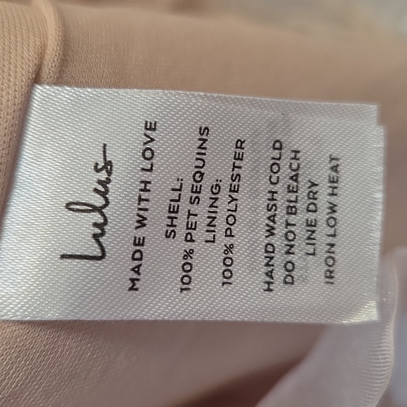 Lulus Blush Sequin Dress - Picture 3 of 5